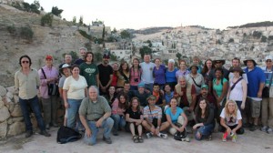 Mount Zion dig group photo