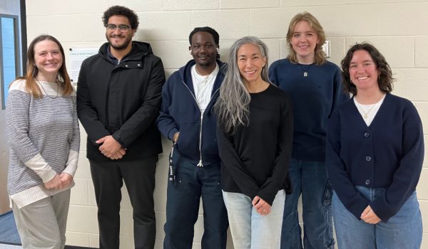 Students from left to right: Pheonix Riesing, Hossam Elganainy, Johnathan Glover, Sikiya Billman, Mar Murray, Bethany Mace. (Missing Makayla Brooks)